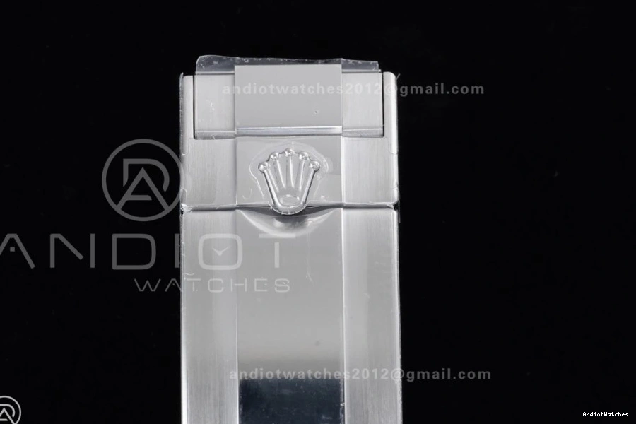 SoftTouch Diamonds Strap Silver Daytona VS4131 on Dial Edition 816 Oysterflex 1:1 VSF Best Black V2 (Weighted) 126519 1123